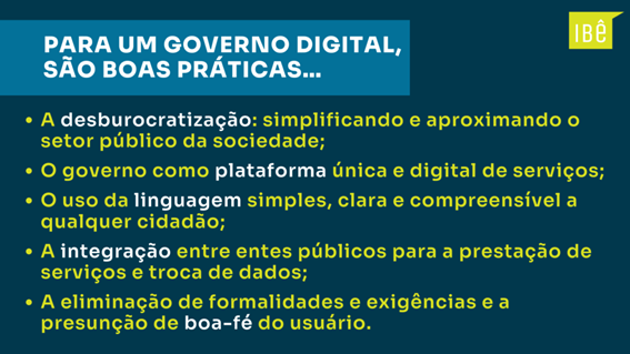boas praticas para um governo digital