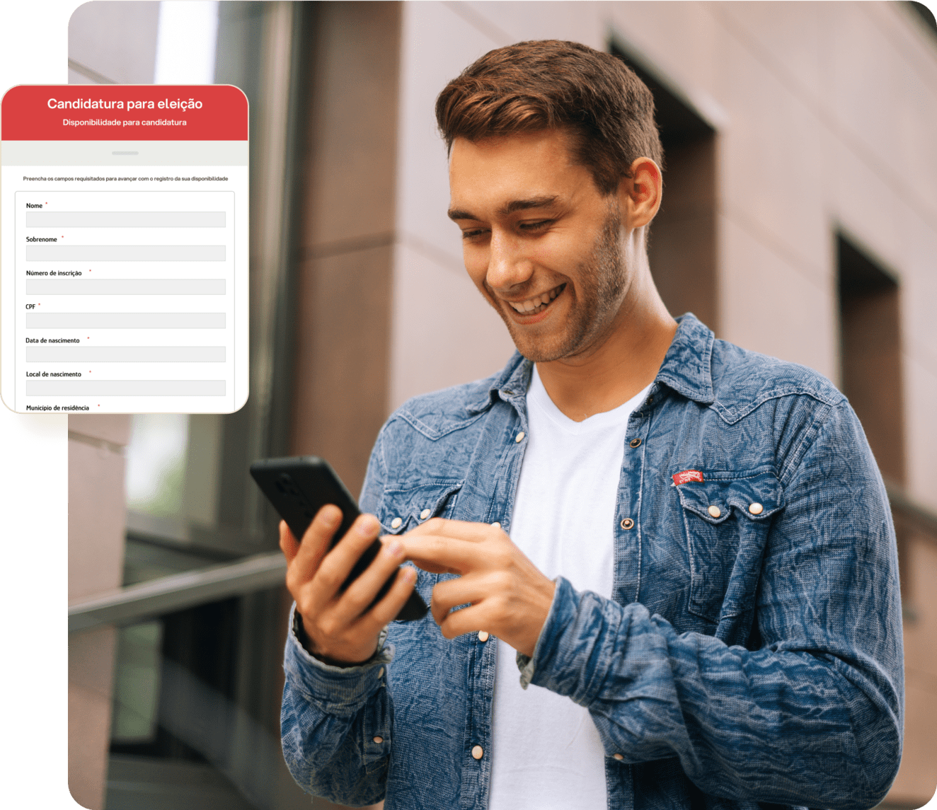 Coleta de candidaturas e indicações Eligo voto online