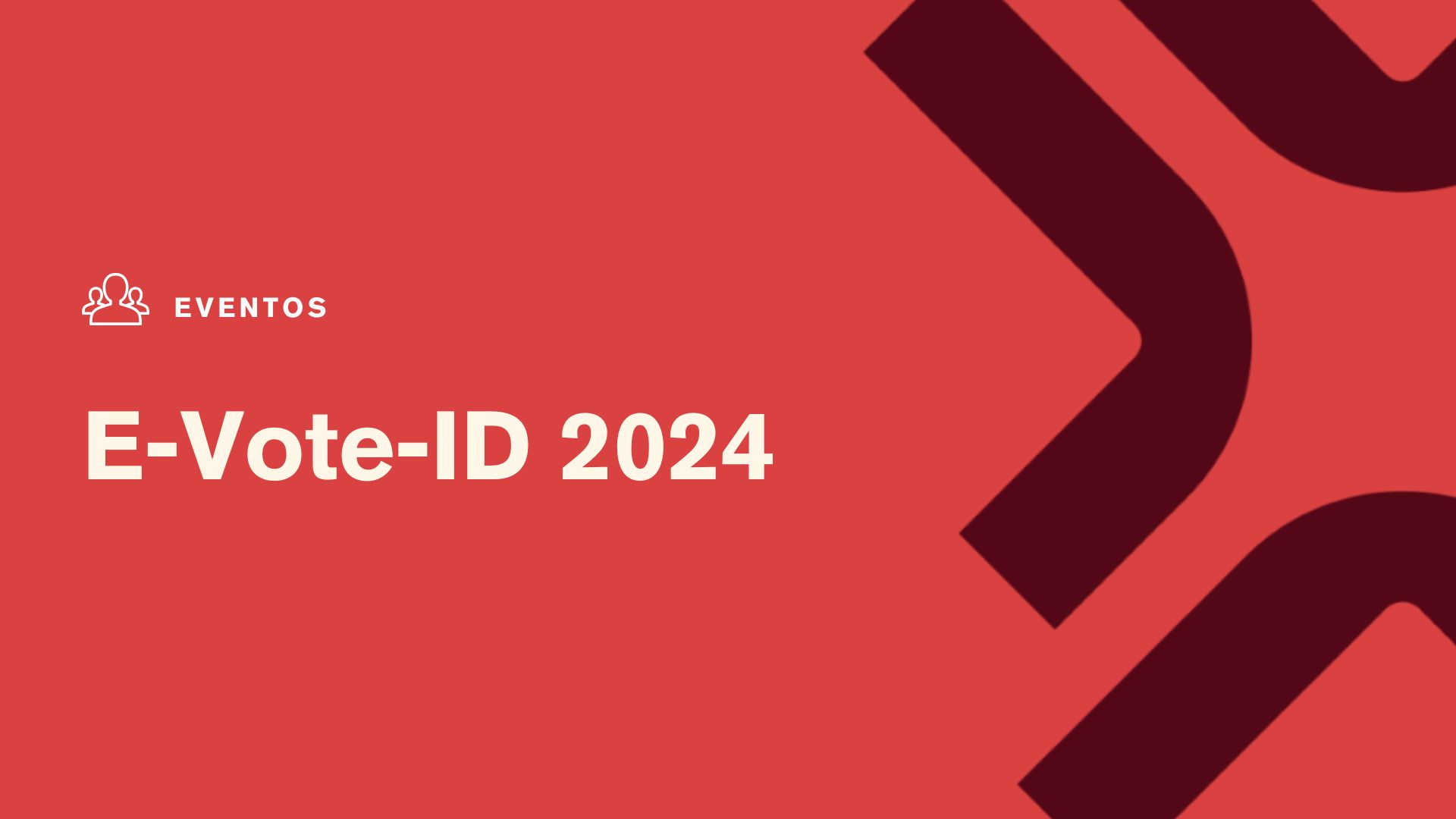 Eligo na conferência E-Vote-ID