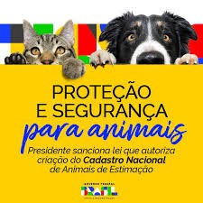 lei do cadastro animais domésticos