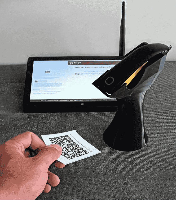 Sistema de credenciamento com QR para votação presencial